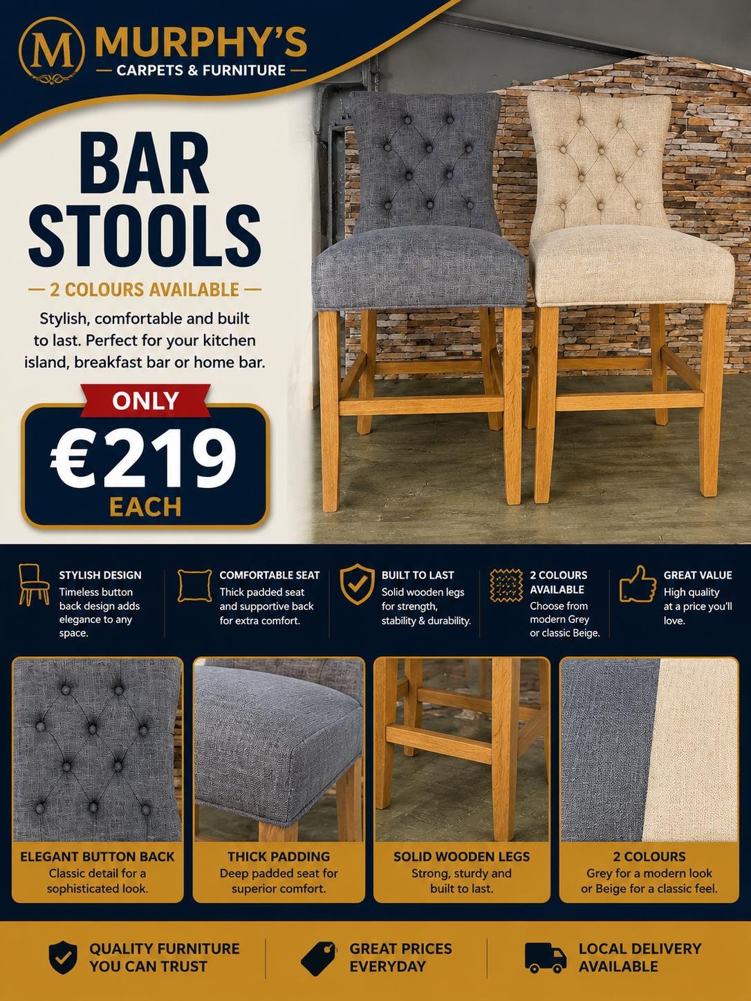 Tables & Chairs Option 13
